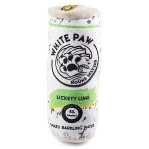 1 LEFT!! WHITE PAW LICKETY LIME DOG TOY